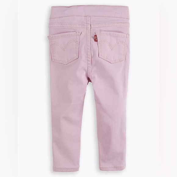 Levi's Other - Levi Girls Pink Pull-On Jeggings Size 18m